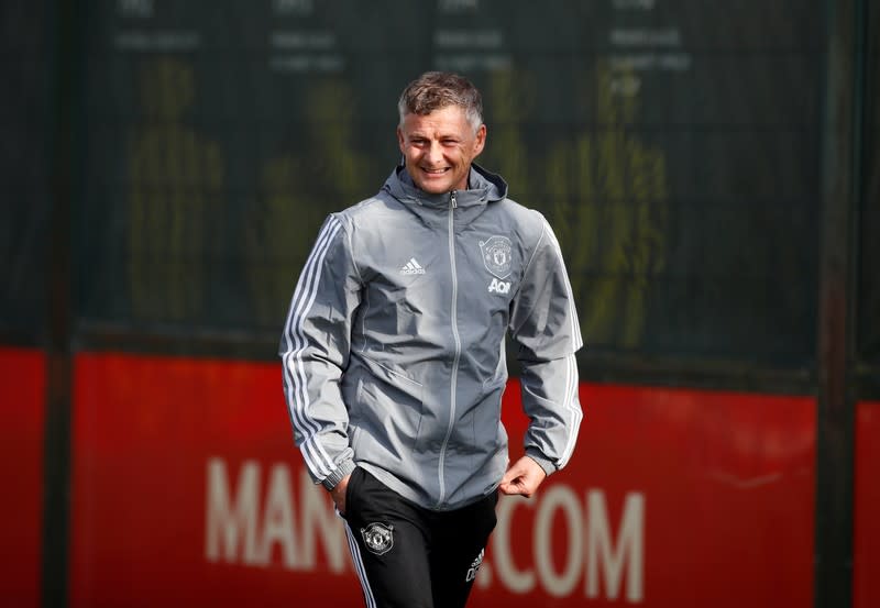 Europa League - Manchester United Training