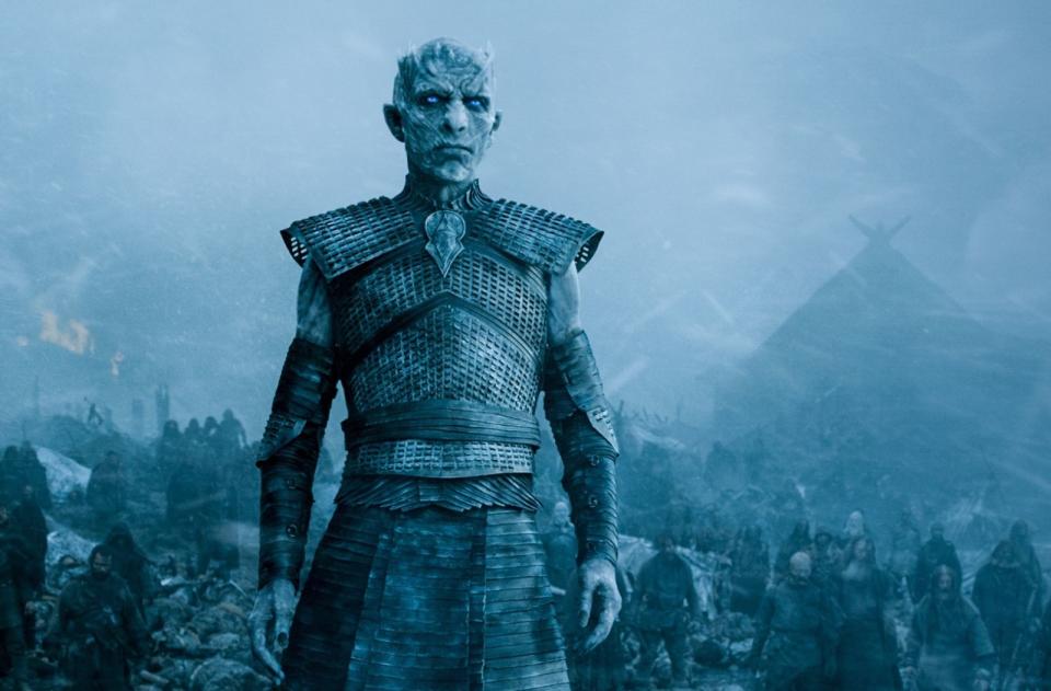 <p>Sie haben sich schon immer gefragt, wer hinter der Maske des Nachtkönigs steckt, der in der Überserie "Game of Thrones" den Winter bringt? (Bild: HBO / Sky)</p> 