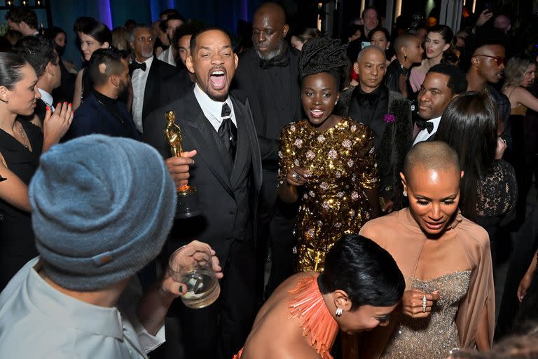 Will Smith asistió a la fiesta de Vanity Fair luego de lo sucedido en los Oscar