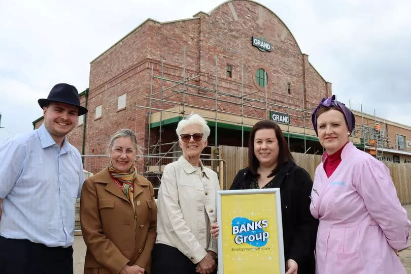 The Banks Group is the first to participate in Beamish Museum's Take a Seat campaign.