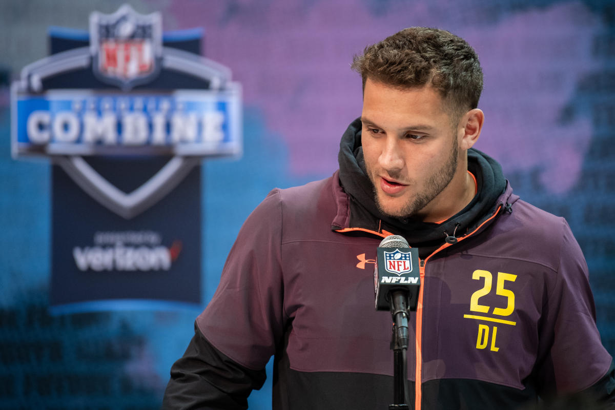 Wagoner] DE Nick Bosa says he's still “evaluating everything” and