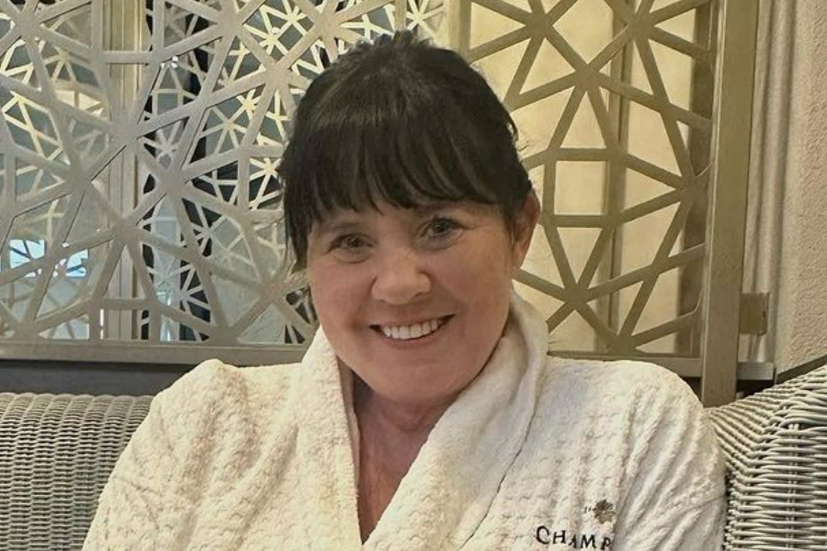 Loose Women’s Coleen Nolan enjoyed some downtime at a spa after taking time off for stress (Instagram)