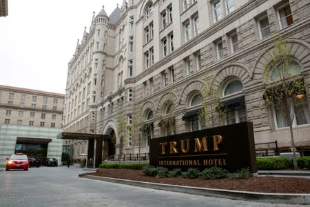 FILE PHOTO: A general view of the Trump International Hotel seen in Washington