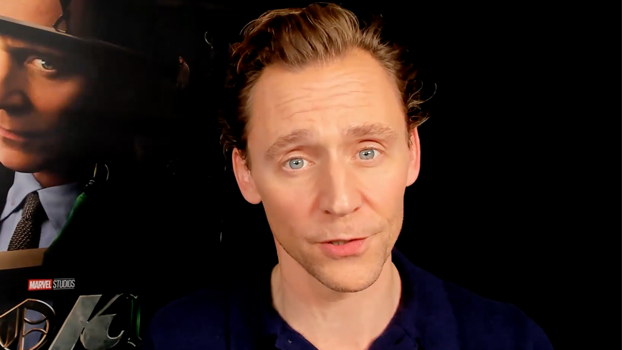  Tom Hiddleston in an interview with CinemaBlend. 