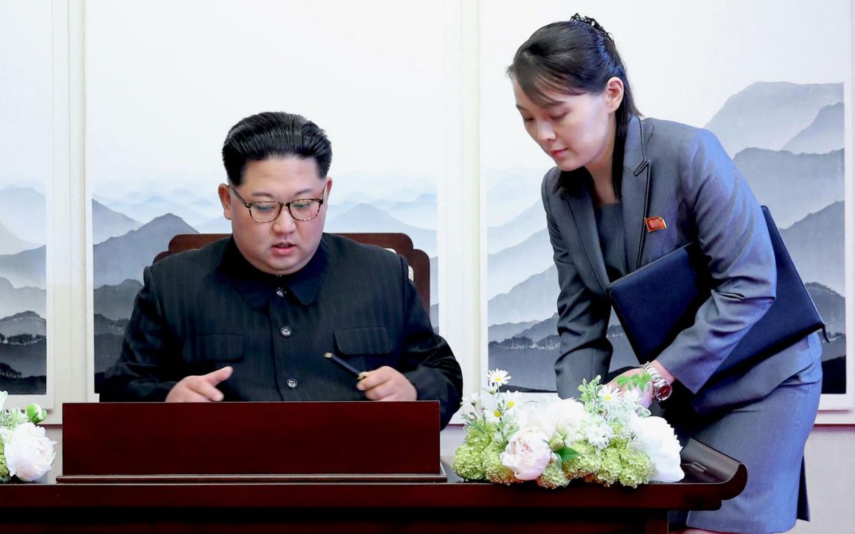 Kim Yo-jong is the sister of Kim Jong-un and an influential figure in the regime - GETTY IMAGES