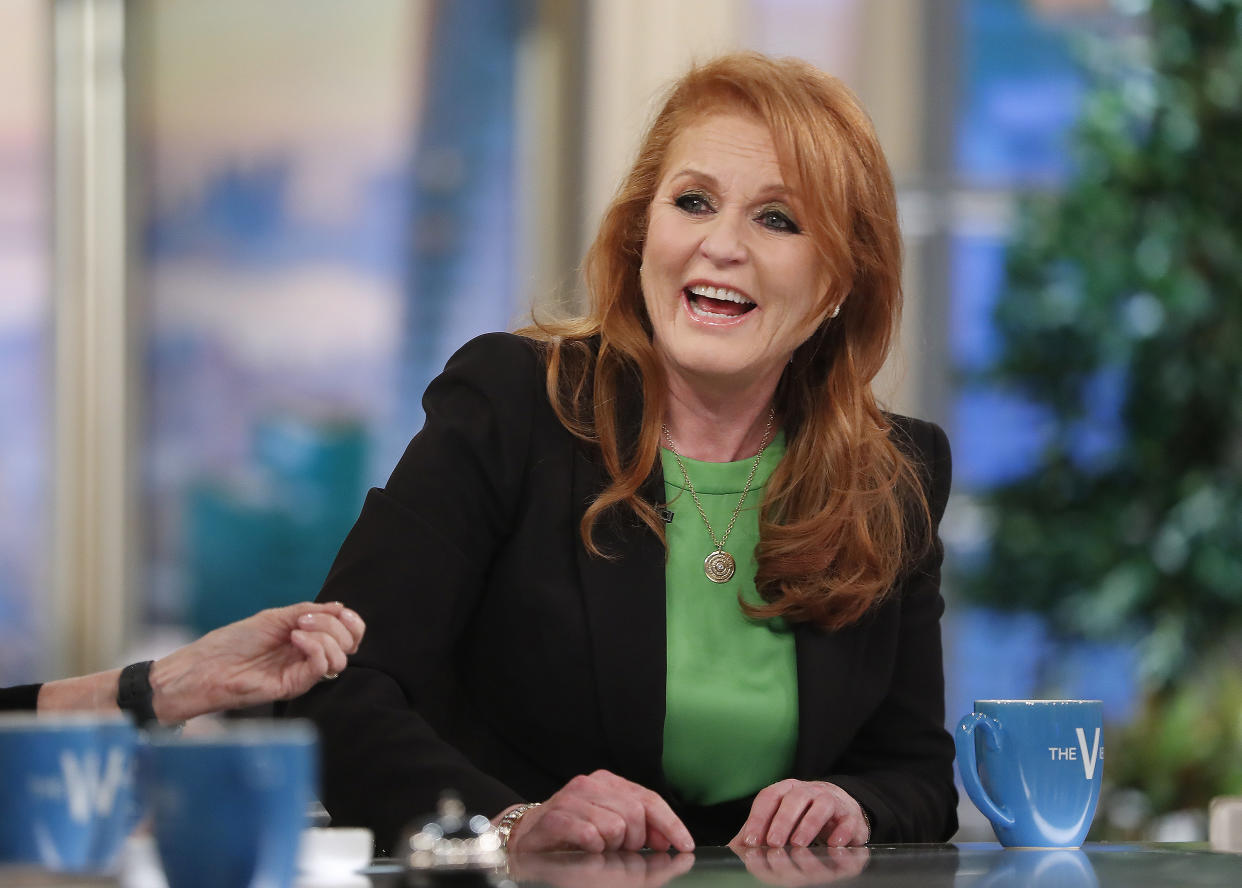 Prince Andrew: Sarah Ferguson, The Duchess of York is a guest on The View on Wednesday, March 3, 2023. The View airs Monday-Friday, 11am-12 noon, ET on ABC.  (Photo by Lou Rocco/ABC via Getty Images) SARAH FERGUSON