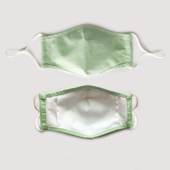 Mint face mask by By Indeko.
