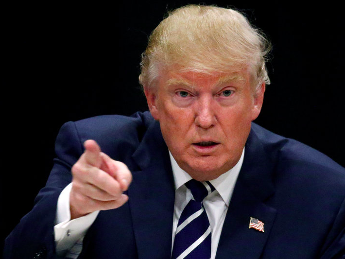 U.S. President-elect Donald Trump appears at Manchester, New Hampshire, U.S., October 28, 2016. REUTERS/Carlo Allegri/File Photo