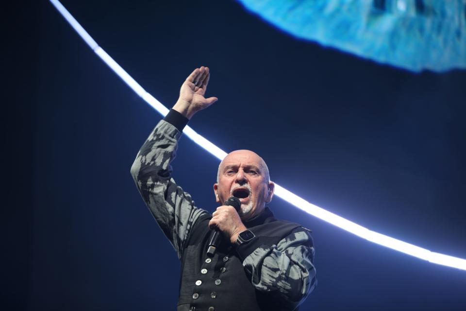 Peter Gabriel will perform at Acrisure Arena in Thousand Palms, Calif., on Oct. 14, 2023.