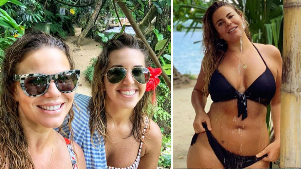 Fiona Falkiner’s with new fiancee Hayley Willis