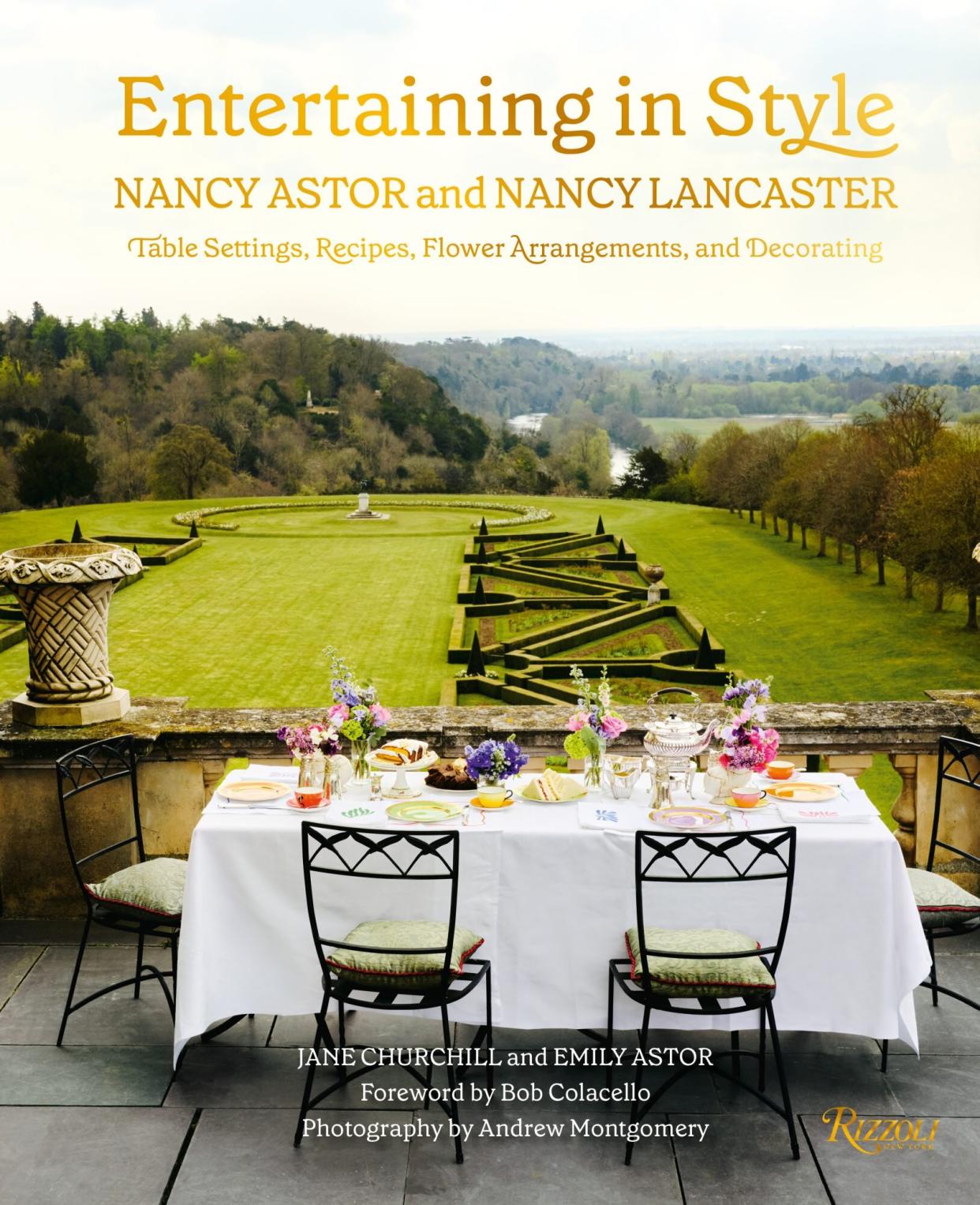 book cover Entertaining in Style: Nancy Astor and Nancy Lancaster