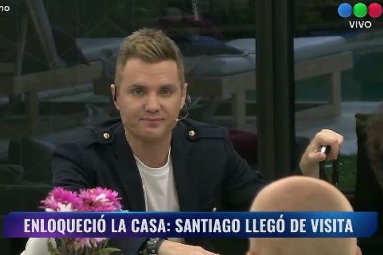 Santiago del Moro ingresó a la casa de Gran Hermano