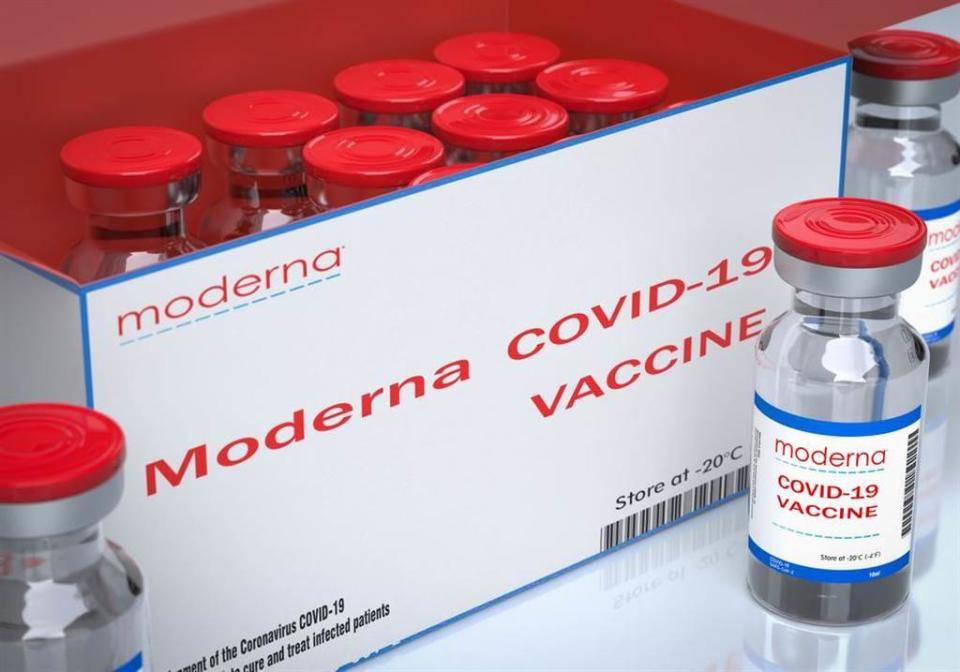 莫德納疫苗。（示意圖／達志影像）