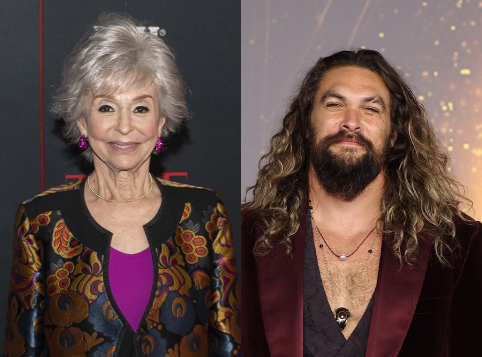 Rita Moreno, Jason Momoa