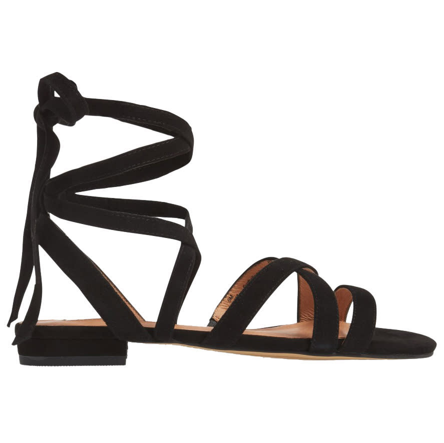 ankle wrap sandal