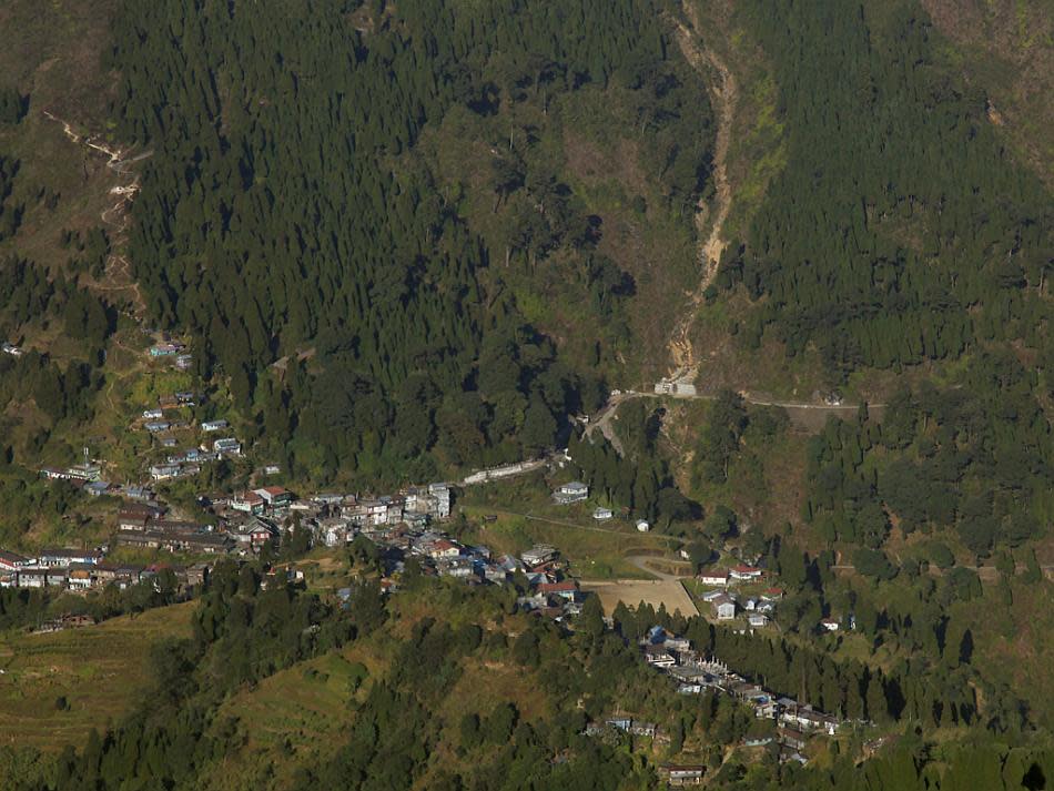 Aerial photo Darjeeling