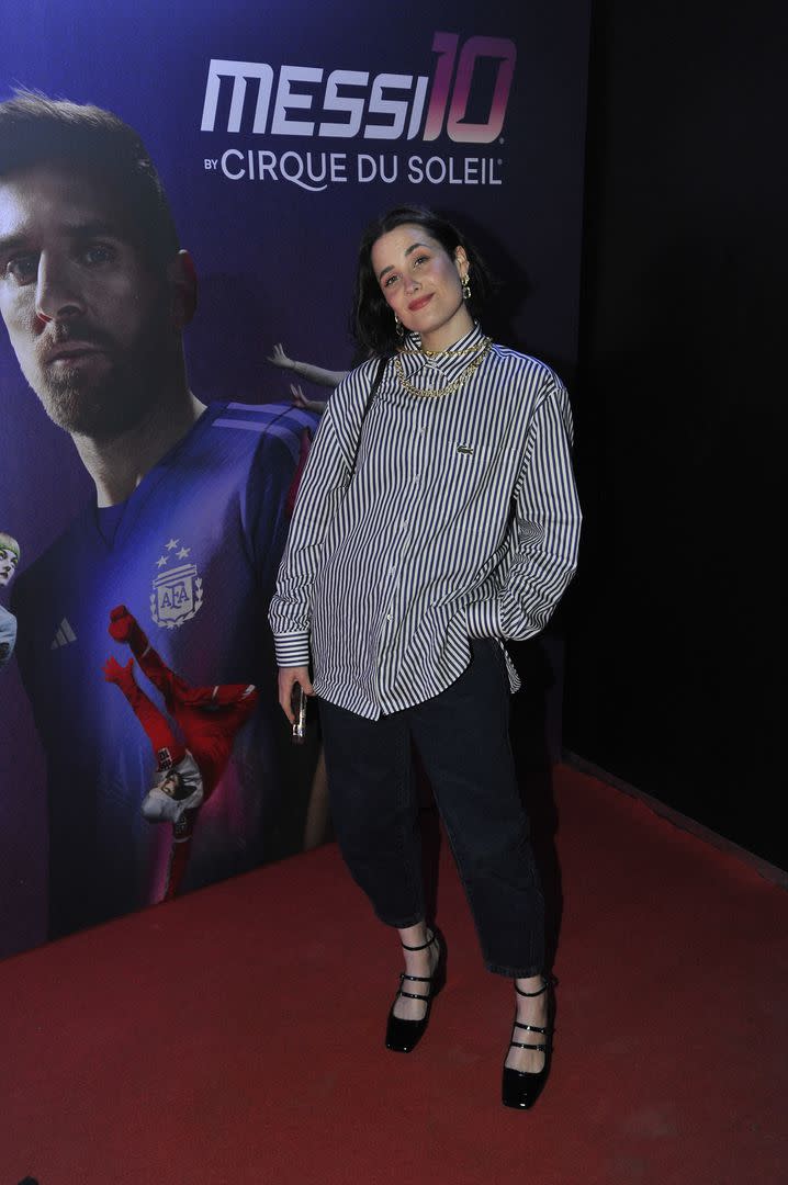 Flor Torrente, amiga de Dalma y Gianinna Maradona, también mostró fanatismo por Lio Messi