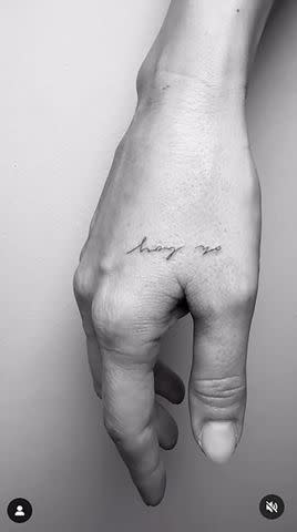 <p>winterstone/instagram</p> Sophia Bush's new hand tattoo from celebrity tattoo artist Daniel Winter, aka winterstone