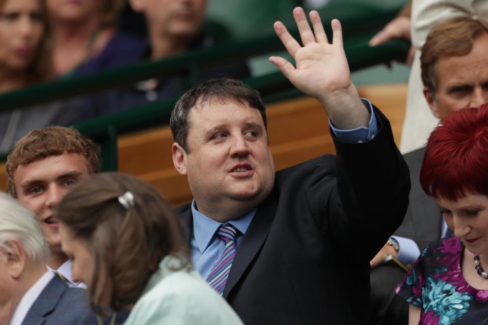 Peter Kay at Wimbledon in 2016 (Getty Images)