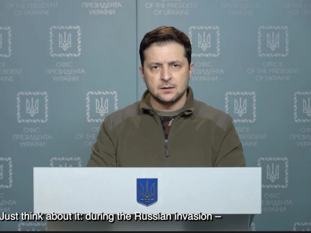 Ukraine's Zelensky says he has 'cooled' on joining NATO and is open to discussio..