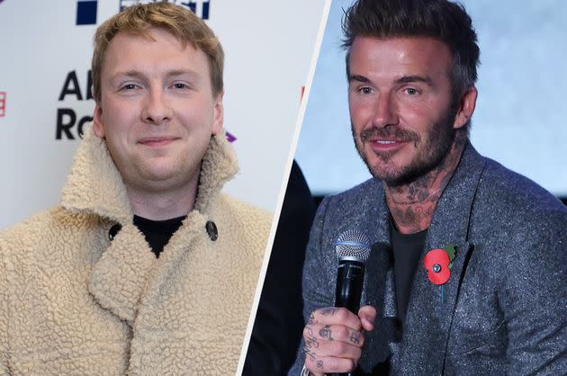 Joe Lycett and David Beckham