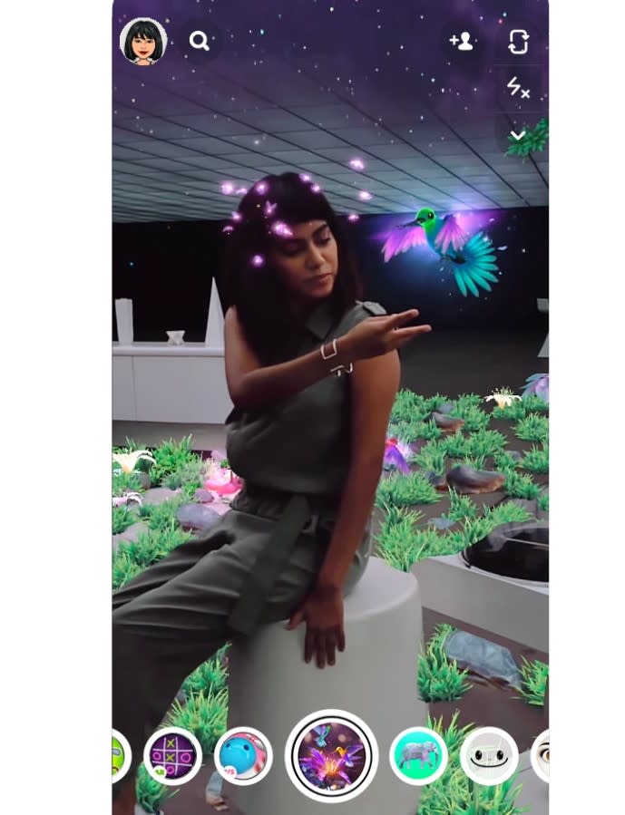 Snapchat using LiDAR for augmented reality lenses