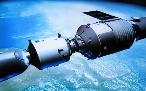 Tiangong-1 - Credit:  REX/Shutterstock