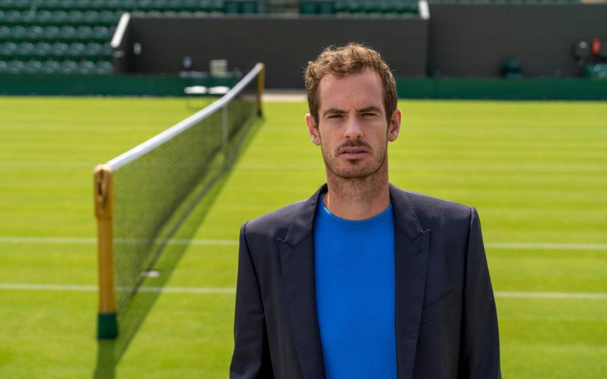 Andy Murray - Andrew Crowley for The Telegraph; styled by Sophie Tobin 