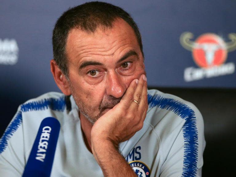 Chelsea transfer news: Maurizio Sarri 'not frustrated' over Blues' lack of January activity