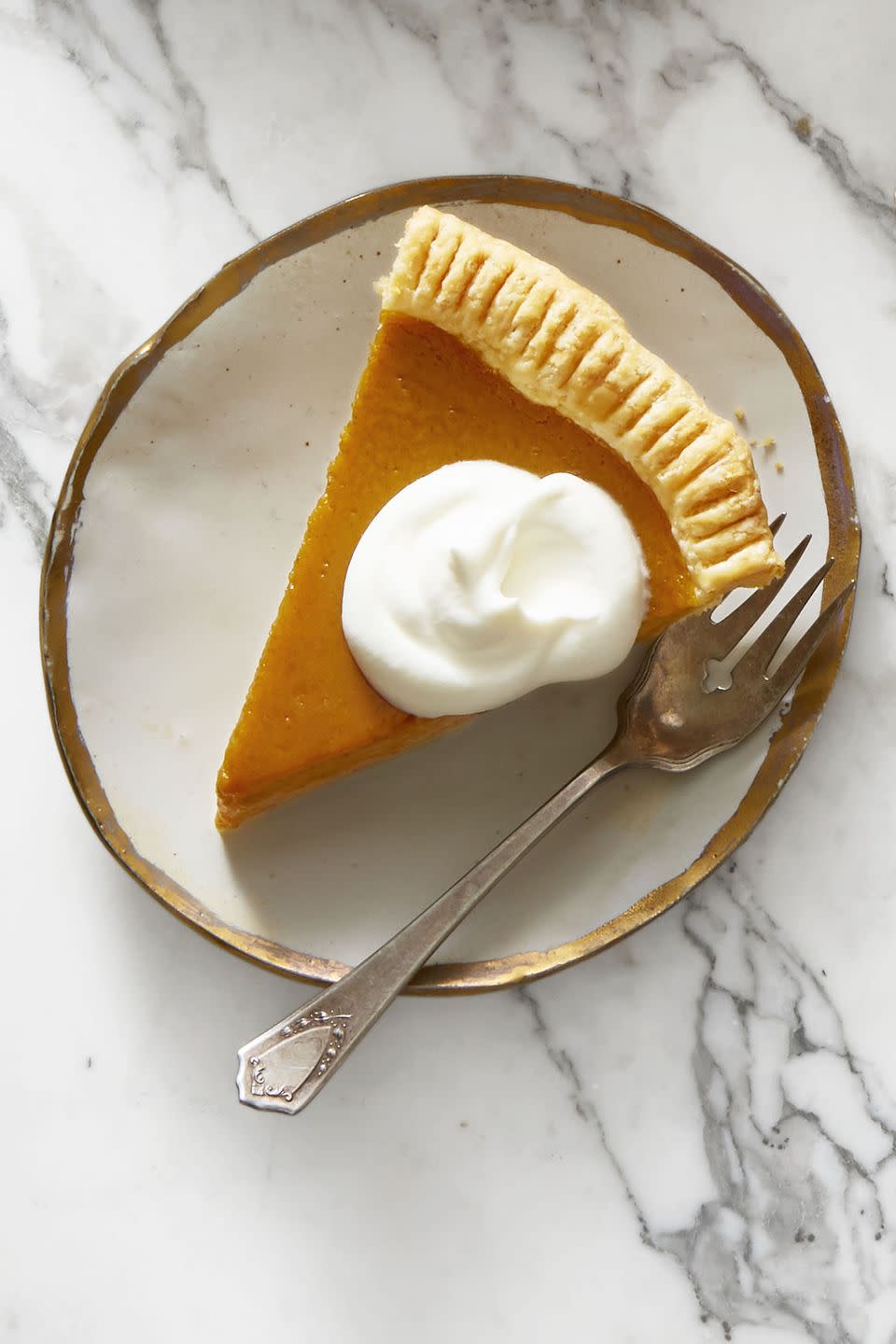 Pumpkin Pie With Maple Whipped Cream