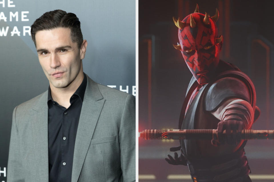 Sam Witwer and Darth Maul