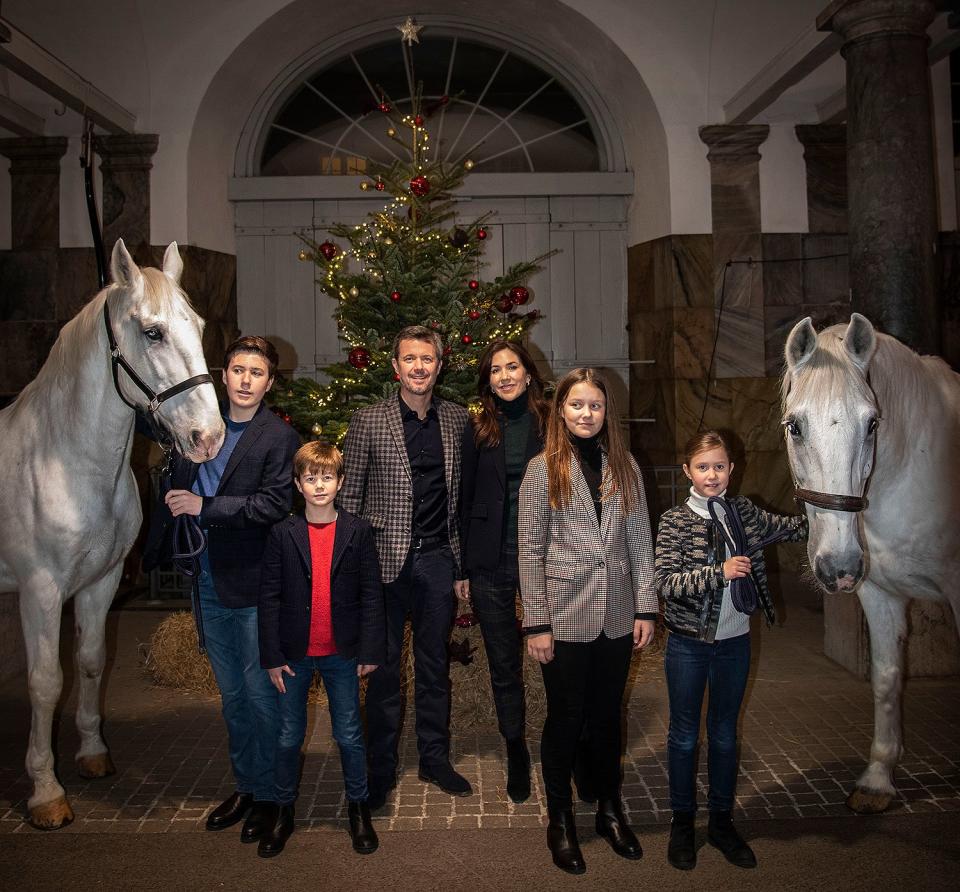 Princess Isabella of Denmark Shows Some Serious Side-Eye in Royal Photo Christmas Photo