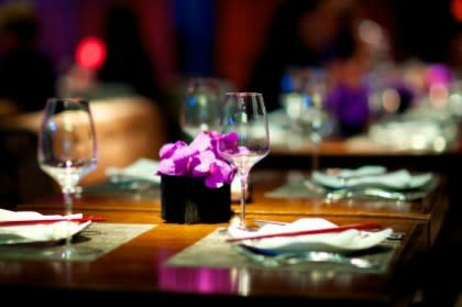 <div class="caption-credit"> Photo by: iStock Photo</div><div class="caption-title">Dinner for Two</div>Enjoy a romantic dinner at a restaurant that has no coloring book menus. Go someplace the two of you have never been but always wanted to try. <br> <b><i><a rel="nofollow noopener" href="http://blogs.babble.com/strollerderby/2012/11/06/10-romantic-gift-ideas-for-couples-that-just-might-make-santa-blush/?cmp=ELP|bbl|lp|YahooShine|Main||100112|||famE|||" target="_blank" data-ylk="slk:For 3 more romantic gift ideas for couples, visit Babble!;elm:context_link;itc:0;sec:content-canvas" class="link ">For 3 more romantic gift ideas for couples, visit Babble!</a></i></b>