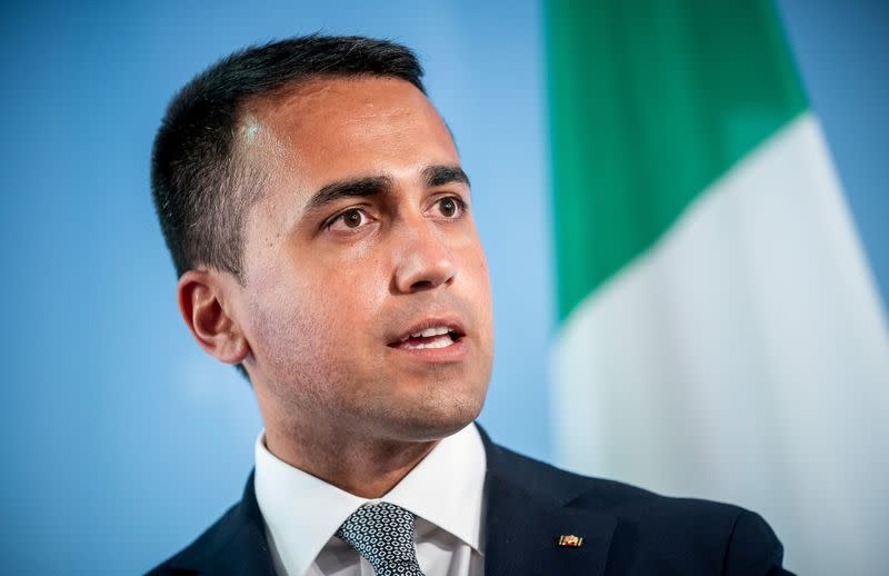 FILE PHOTO: German FM Maas meets Italian counterpart Di Maio in Berlin