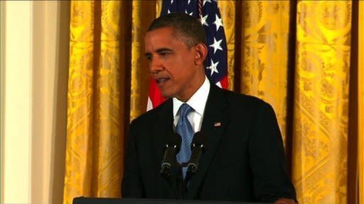 Obama habla sobre caso Petraeus (Duración: 00:01:02). (AFPTV | )