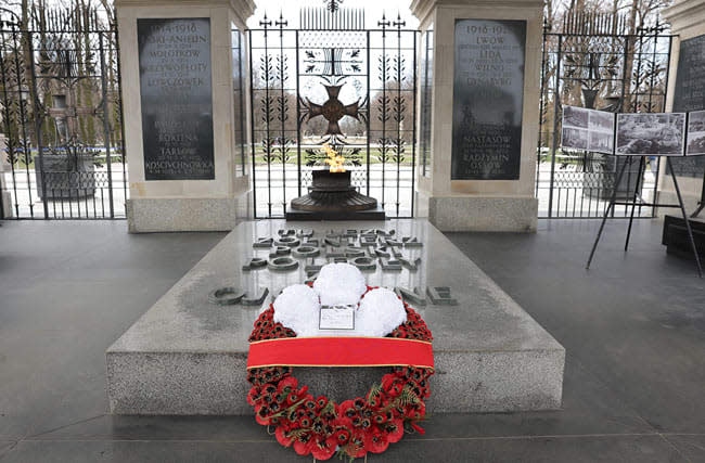 Tomb of the Unknown Soldier, Warsaw, Poland