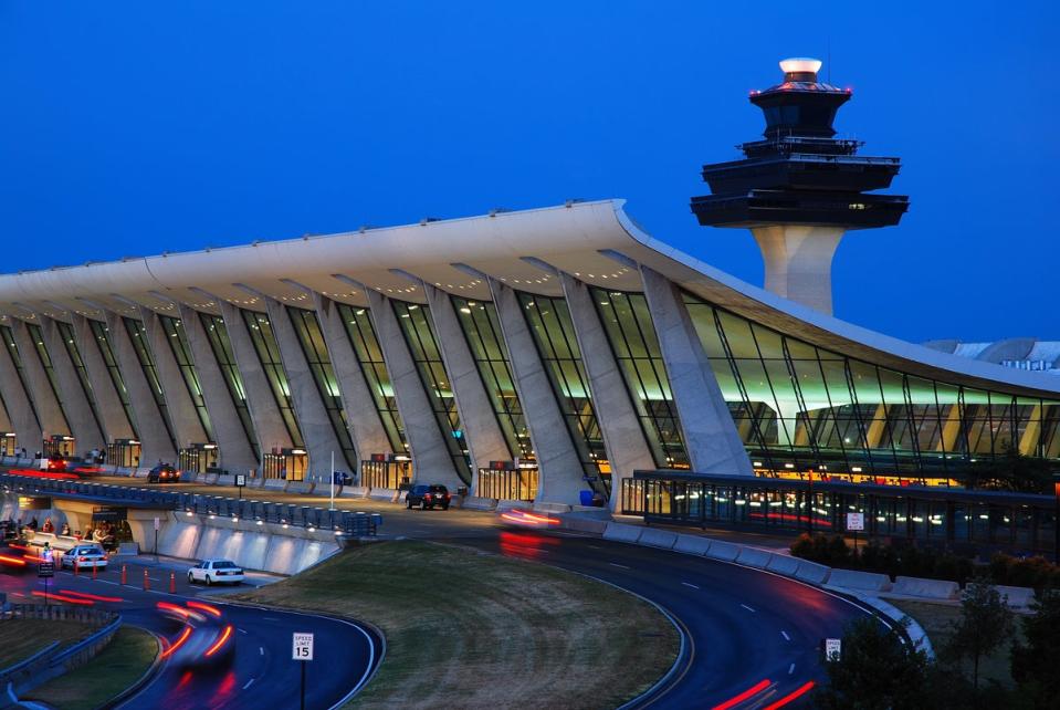 Bastian Bromse was flying from Washington Dulles International Airport to Berlin when he says the offending object wedged itself in his throat. (Getty Images)