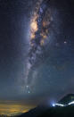 <p>Some of steves other night sky photography Mount Ijen – Indonesia. (Photo: Steve Lance Lee/Caters News) </p>