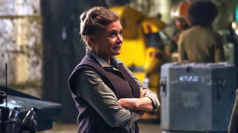 Carrie Fisher as Leia in <i>The Force Awakens.</i> (Photo: Lucasfilm)