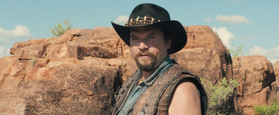 Danny McBride stars alongside Chris Hemsworth in the advert. Photo: Tourism Australia