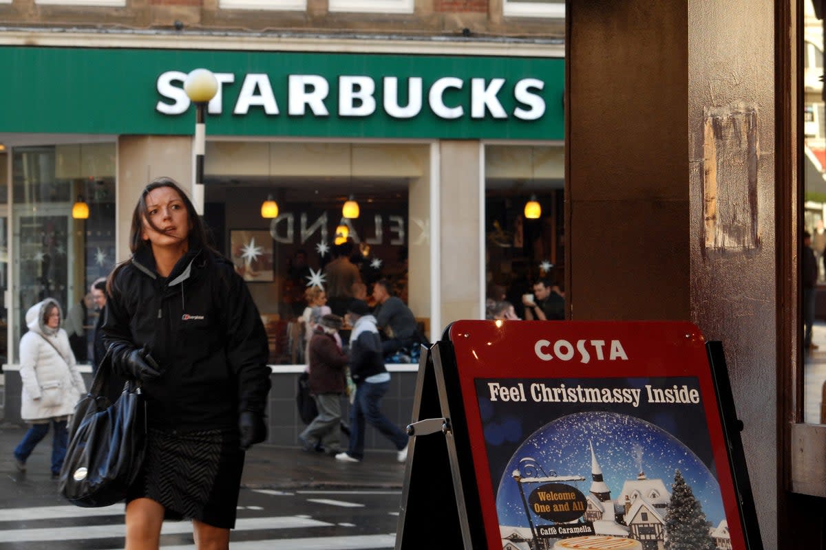  Buying coffee on the high street could be problematic for consumers who are sensitive to caffeine, or are pregnant (PA Archive)