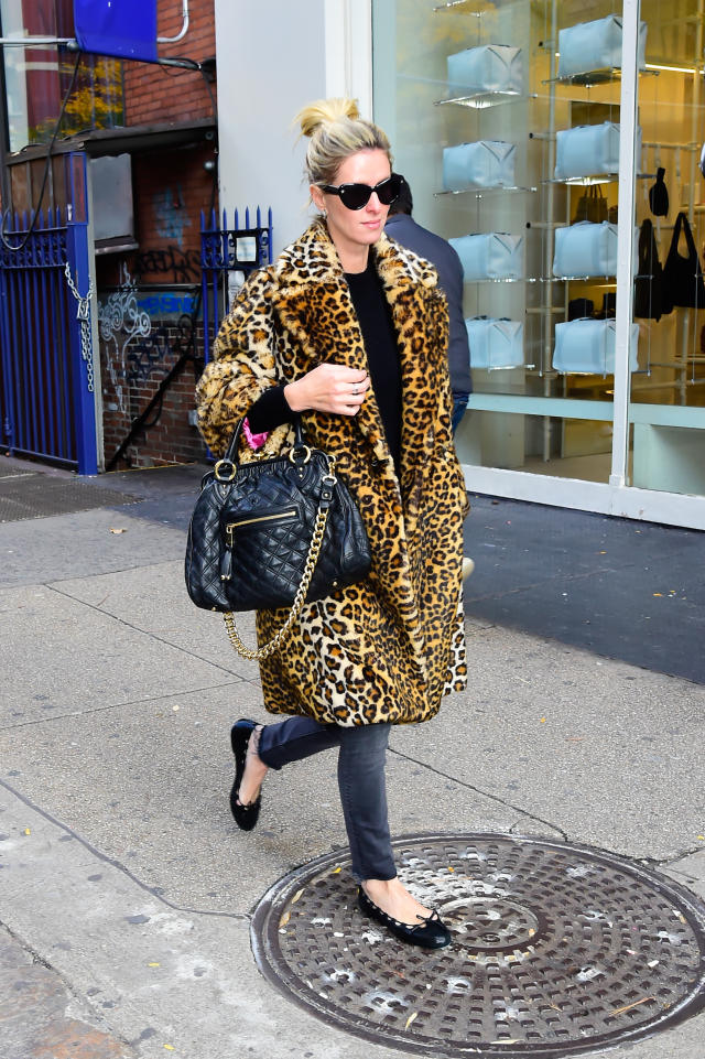 Stylish Leopard Flats and Matching Bag