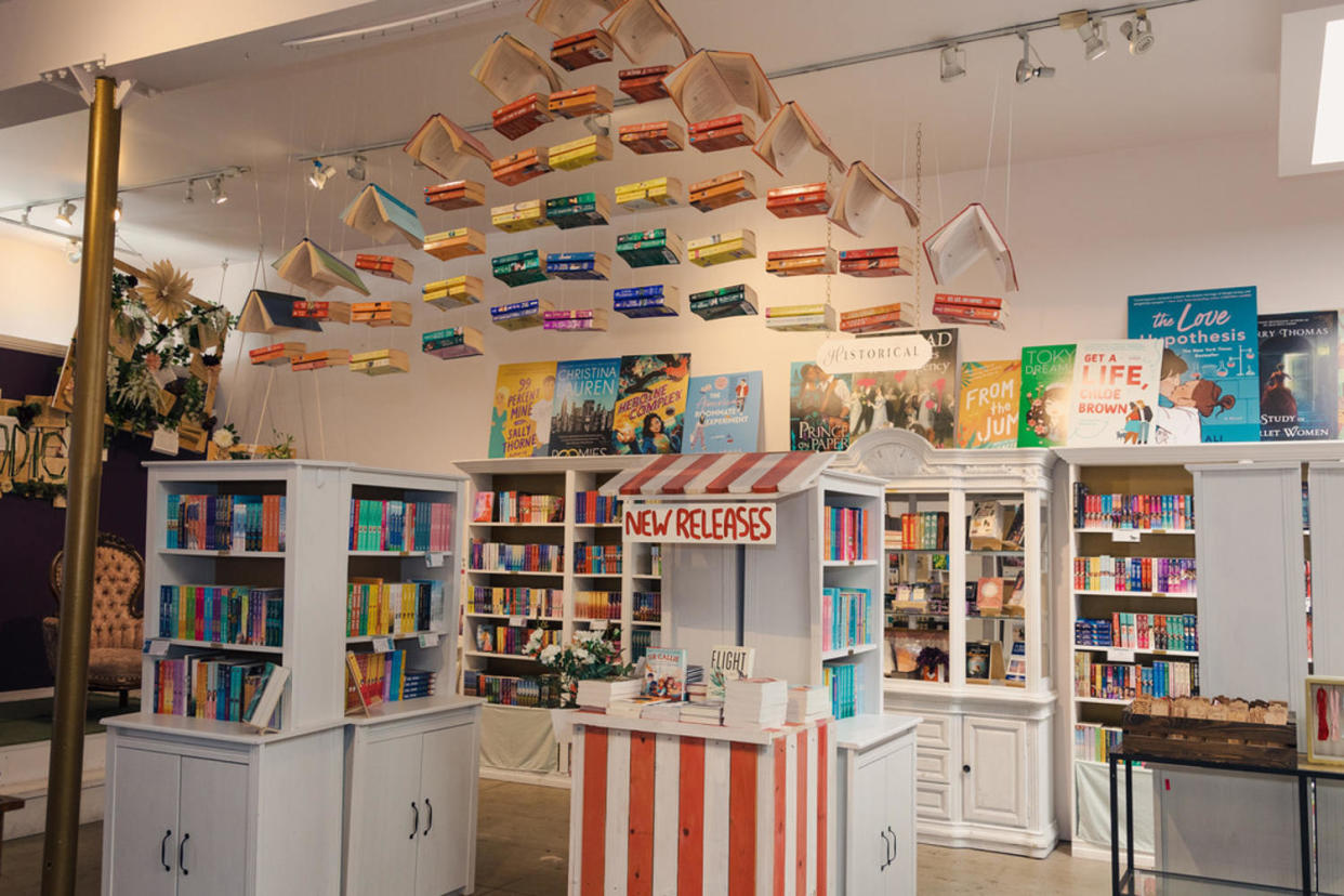 The Ripped Bodice romance bookstore in Los Angeles. (Madeline Derujinsky)