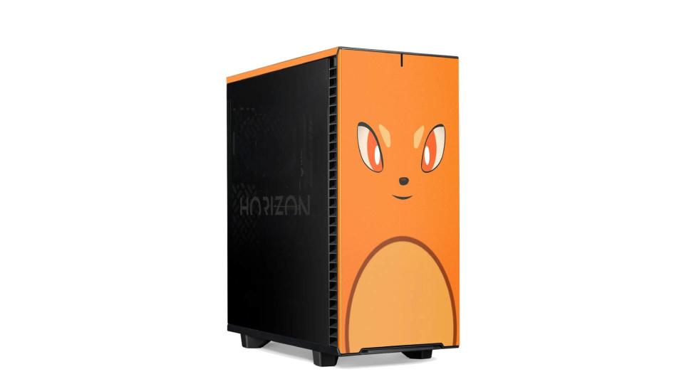 Palworld gaming PC with Fox design