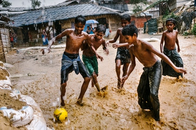 《漂流：羅興亞故事》劇照。(聯合國難民署提供)