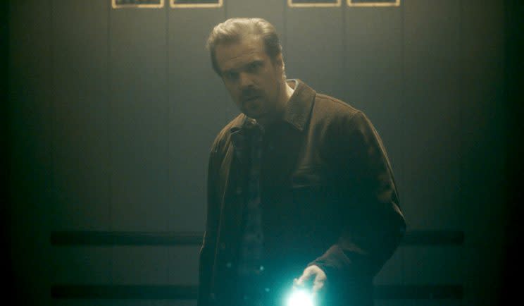 David Harbour in Stranger Things - Credit: Netflix