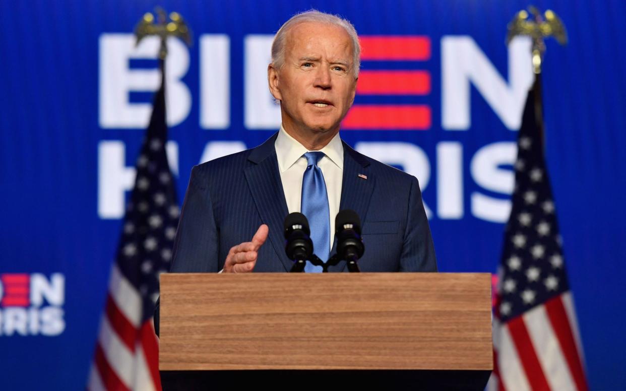 World leaders have been sending their congratulations to US president-elect Joe Biden - AFP