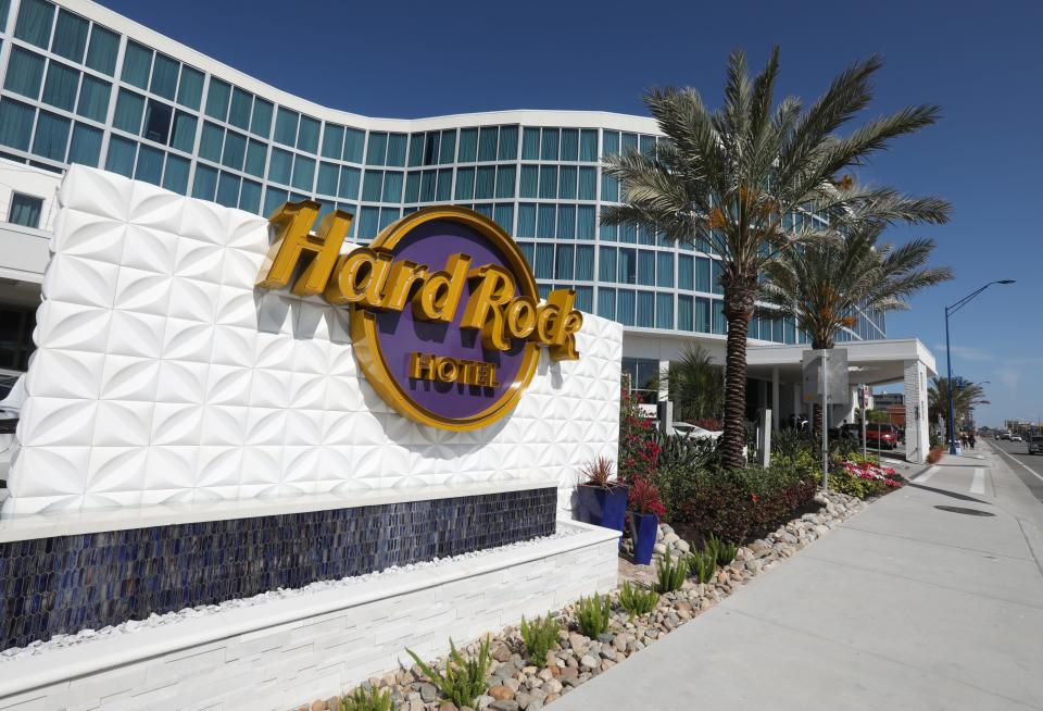 A look at Hard Rock Hotel on its grand opening day in May 2018 in Daytona Beach. The hotel is preparing to celebrate its fifth anniversary.