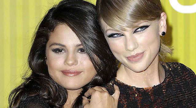 Selana with Taylor Swift. Source: AAP