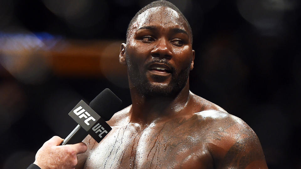 UFC fighter Anthony Johnson has been arrested on identity theft charges. (Photo by Jeff Bottari/Zuffa LLC/Zuffa LLC via Getty Images)